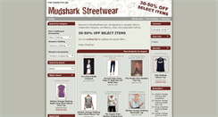 Desktop Screenshot of mudsharkstreetwear.com